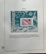 Olympische Spiele 1984 - postfrische Motivsammlung - in KABE Ringbinder