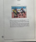 Olympische Spiele 1984 - postfrische Motivsammlung - in KABE Ringbinder