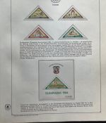 Olympische Spiele 1984 - postfrische Motivsammlung - in KABE Ringbinder