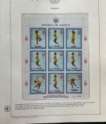 Olympische Spiele 1984 - postfrische Motivsammlung - in KABE Ringbinder