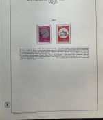 Olympische Spiele 1984 - postfrische Motivsammlung - in KABE Ringbinder