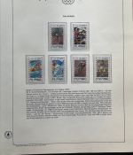 Olympische Spiele 1984 - postfrische Motivsammlung - in KABE Ringbinder