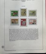 Olympische Spiele 1984 - postfrische Motivsammlung - in KABE Ringbinder