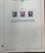 Olympische Spiele 1984 - postfrische Motivsammlung - in KABE Ringbinder