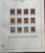 Olympische Spiele 1984 - postfrische Motivsammlung - in KABE Ringbinder