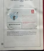 Olympische Spiele 1984 - postfrische Motivsammlung - in KABE Ringbinder