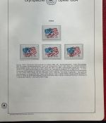 Olympische Spiele 1984 - postfrische Motivsammlung - in KABE Ringbinder