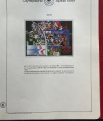 Olympische Spiele 1984 - postfrische Motivsammlung - in KABE Ringbinder
