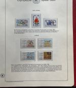 Olympische Spiele 1984 - postfrische Motivsammlung - in KABE Ringbinder