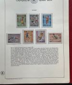 Olympische Spiele 1984 - postfrische Motivsammlung - in KABE Ringbinder