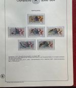 Olympische Spiele 1984 - postfrische Motivsammlung - in KABE Ringbinder