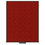 Lindner Münzboxen Rauchglas runde Vertiefungen - gebraucht ==> Aussuchen!