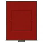 Lindner Rauchglas Standard quadratische Vertiefungen - gebraucht ==> Aussuchen!