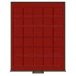 Lindner Rauchglas Standard quadratische Vertiefungen - gebraucht ==> Aussuchen!