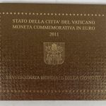 Vatikan 2 Euro 2011 Gedenkmünze im Folder - Weltjugendtag Madrid