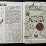 Italien 2 Euro 2012 - Giovanni Pascoli - Original in Coincard Blister OVP
