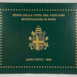 Vatikan Euro KMS 2005 Kursmünzensatz - Papst Benedikt XVI
