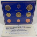 Vatikan Euro KMS 2007 Kursmünzensatz - Papst Benedikt XVI