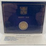 Vatikan 2 Euro 2014 Gedenkmünze im Folder - 25 Jahre Mauerfall Berliner Mauer