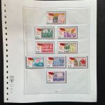 DDR Sammlung postfrisch - 1960-1990 komplett - auf Lindner-T Vordruck