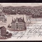 AK 5410 Litho Gruß aus Höhr Grenzhausen - Gasthof - 1906 echt gelaufen