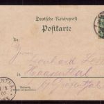 AK O-6100 / 98617 Litho Landsberg bei Meiningen - Meierei - 1900 echt gelaufen