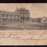 AK 6072 / 63303 Forsthaus Buchschlag Sprendlingen Dreiech - 1904 echt gelaufen nach Frankfurt