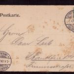 AK 6072 / 63303 Forsthaus Buchschlag Sprendlingen Dreiech - 1904 echt gelaufen nach Frankfurt