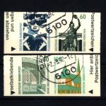 Bund Michel Nr. 1531-1534 SWK selbstklebend gestempelt aus MH 27 => Aussuchen!