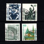 Bund Michel Nr. 1531-1534 SWK selbstklebend gestempelt aus MH 27 => Aussuchen!