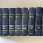 BUND / BRD 1974-1990 ETB Sammlung in 8 bauen Post Alben komplett - Ersttagsblätter