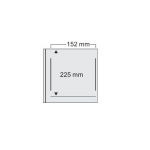 50x SAFE Variant Einsteckblätter 863 transparent, grünes Zwischenblatt gebraucht