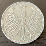 18 x 5 DM Silberadler 1951-1959 komplett MIT 1958 J ! - Heiermann