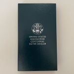 USA 1990 - Eisenhower Centennial Silber Dollar - PP Proof Box & COA