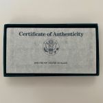 USA 1990 - Eisenhower Centennial Silber Dollar - PP Proof Box & COA