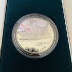 USA 1990 - Eisenhower Centennial Silber Dollar - PP Proof Box & COA