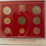 Vatikan Euro KMS 2015 Kursmünzensatz - Papst Franziskus - Blister