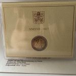 Vatikan 2 Euro 2017 Gedenkmünze im Folder - Erscheinungen von Fatima - Blister