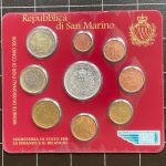 SAN MARINO Kursmünzensatz KMS 2006 mit 5 Euro Silber im original Folder (8,88€)