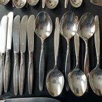 WMF Modell ROM 4500 - umfangreiches Besteck Set - 90 Silberauflage - 51 Teile