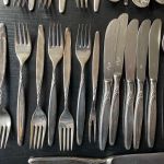 WMF Modell ROM 4500 - umfangreiches Besteck Set - 90 Silberauflage - 51 Teile