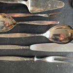 WMF Modell ROM 4500 - umfangreiches Besteck Set - 90 Silberauflage - 51 Teile