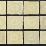 Österreich 1900 - Portomarken MiNr. P 22-33 postfrisch - Ziffern im Oval