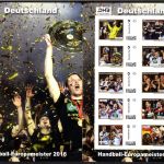 PORTOCARD 2016 - Deutschland Handball Europameister - Briefmarke Individuell