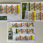 3x ERSTTAGSBRIEF FDC Deutsche Sporthilfe Zusammendrucke aus MH84 Sonderstempel