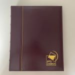 Deutsche Post pro collect Ringbinder Rot 20 schwarze Einsteckseiten 6 Streifen