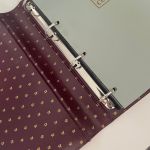 Deutsche Post pro collect Ringbinder Rot 20 schwarze Einsteckseiten 6 Streifen