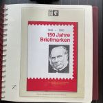 MOTIVSAMMLUNG - 150 Jahre Briefmarke - mit One Penny Black gestempelt -