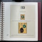 MOTIVSAMMLUNG - 150 Jahre Briefmarke - mit One Penny Black gestempelt -