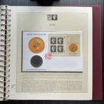 MOTIVSAMMLUNG - 150 Jahre Briefmarke - mit One Penny Black gestempelt -